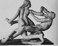 Satyr and hermaphrodite