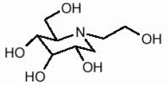 Miglitol Chemical Structure