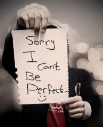 Are you striving to be perfect? Have you made mistakes? Do you stress out about being perfect in all things? Learn to let go, nobody's perfect.